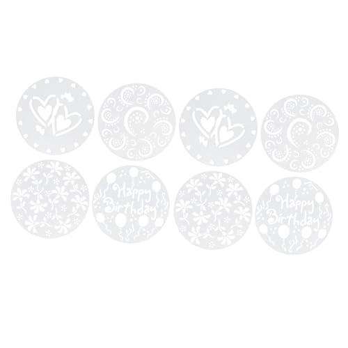 Mikinona 8 Stück Kuchen Sprühformen Cappuccino Kunst Schablonen Streusel Für Kaffeekuchen Form Kaffee Schablonen Latte Art Buttercreme Dekoration Dekorieren Zeichnen Kaffee Kunst Mikinona 8 Stück Kuchen Sprühformen Cappuccino Kunst Schablonen Streusel Für Kaffeekuchen Form Kaffee Schablonen Latte Art Buttercreme Dekoration Dekorieren Zeichnen Kaffee Kunst von Mikinona