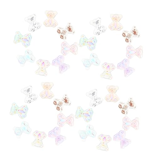 Mikinona 80 Stück Nail-Art-Zubehör Nagel Charms Maniküre DIY Zubehör Nägel LED Maniküre-Ornament Bär Nagel DIY Charms Harz-Maniküre- Dreidimensionales Nagel-DIY- Mikinona 80 Stück Nail-Art-Zubehör Nagel Charms Maniküre DIY Zubehör Nägel LED Maniküre-Ornament Bär Nagel DIY Charms Harz-Maniküre- Dreidimensionales Nagel-DIY- von Mikinona