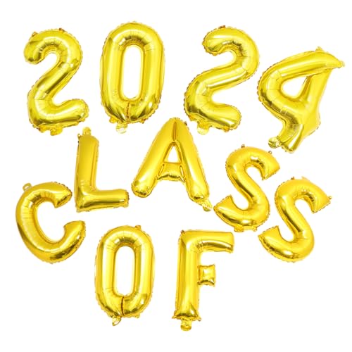 Mikinona Abschlussballons Set Aluminium Folienballons für Graduation Party Deko Party Supplies für Unvergessliche Erinnerungen mit Familie und Freunden von Mikinona