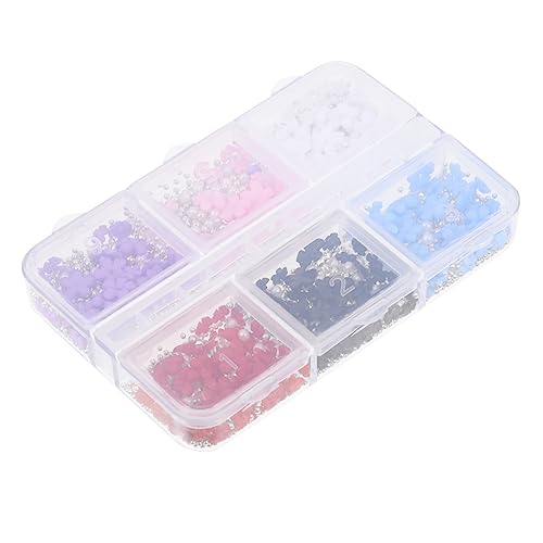 Mikinona Charms Fächer Box Blumendekoration Für Nageldesign Einzigartiger Schmuck Für Nail Art Und Bastelprojekte von Mikinona