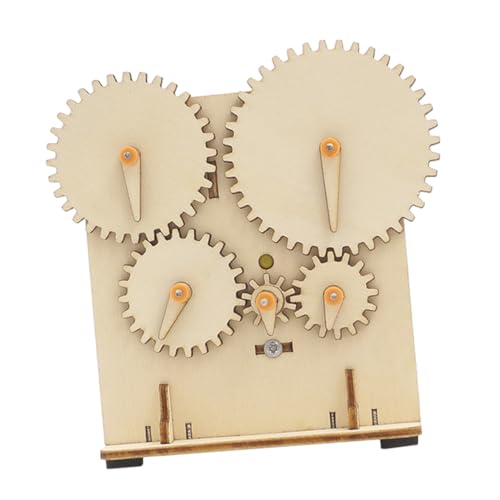 Mikinona DIY Zahnräder Wissenschaftsspielzeug für Präzise Holzbausatz zur Motorikförderung Fördert Naturwissenschaftliches Interesse für Schule und Zuhause Pädagogisches Experimentierset Mikinona DIY Zahnräder Wissenschaftsspielzeug für Präzise Holzbausatz zur Motorikförderung Fördert Naturwissenschaftliches Interesse für Schule und Zuhause Pädagogisches Experimentierset von Mikinona