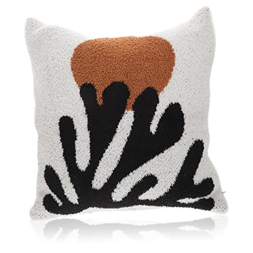 Mikinona Dekorativer Kissenbezug aus Weichem Strickstoff für Sofa Bett und Vintage Design Leicht und Kompakt für Stilvolle Wohnräume und zur Einweihung Mikinona Dekorativer Kissenbezug aus Weichem Strickstoff für Sofa Bett und Vintage Design Leicht und Kompakt für Stilvolle Wohnräume und zur Einweihung von Mikinona