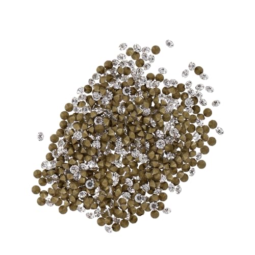 Mikinona Diy Strasssteine für Kleidung Hochwertige Glitzersteine Design für Maniküre Bastelarbeiten und Dekorationen von Mikinona