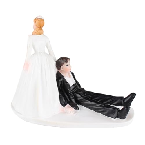 Mikinona Flüchtiger Bräutigam Tortenaufsatz Lustige Hochzeit Dekoration aus Resin für Unvergessliche Hochzeiten Junggesellenabschiede Symbol für Glückliche für Wohnräume und Torten Mikinona Flüchtiger Bräutigam Tortenaufsatz Lustige Hochzeit Dekoration aus Resin für Unvergessliche Hochzeiten Junggesellenabschiede Symbol für Glückliche für Wohnräume und Torten von Mikinona