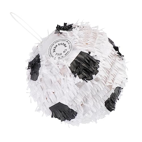 Mikinona Fußball Pinata Geburtstagsdeko Pinata zum Befüllen für Party Fußball Mottoparty Geschenkidee für Familie Freunde von Mikinona
