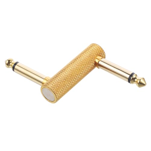 Mikinona Gitarren Pedalanschluss Klinkenstecker für Effektpedale Langlebiger Adapter für Professionelle und Amateur Gitarristen Perfekter Verbinder Mikinona Gitarren Pedalanschluss Klinkenstecker für Effektpedale Langlebiger Adapter für Professionelle und Amateur Gitarristen Perfekter Verbinder von Mikinona