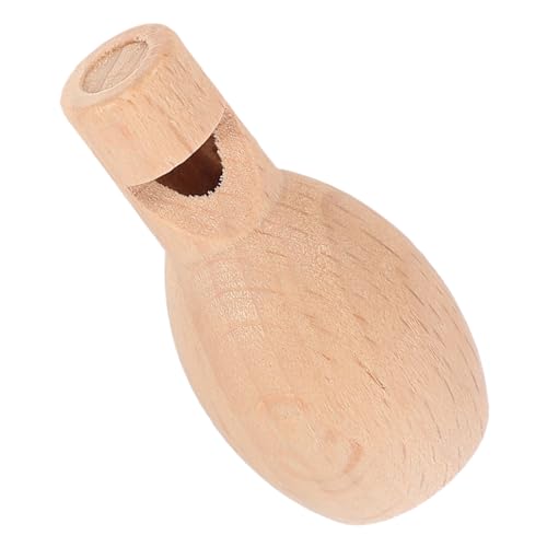 Mikinona Holzpfeife zum Bemalen Mini Kinderinstrument aus Naturholz DIY Blanko Musikinstrument für Mädchen Pädagogische Pfeife mit Glatter Oberfläche von Mikinona