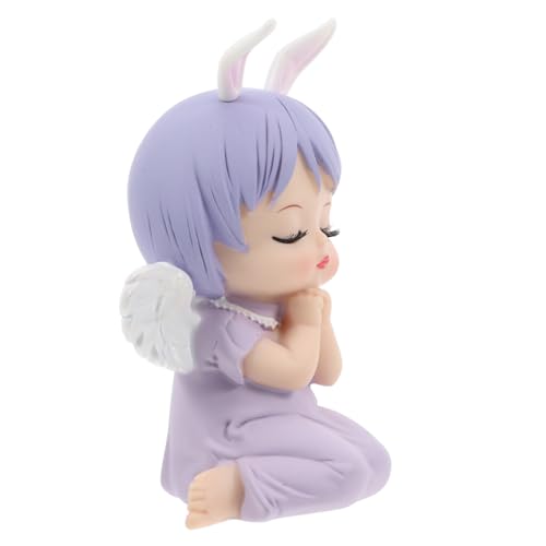 Mikinona Kreative Engel Torten Deko Figur aus Langlebigem Vinyl Niedlicher Cake Ornament für Kuchen und Partydekoration Vielseitiger Tisch und Schmuck für Geburtstag und von Mikinona