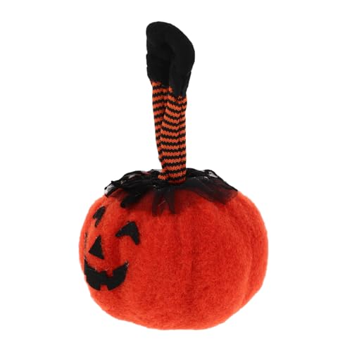 Mikinona Kürbis Hexenfüße Statue Plüsch Halloween Deko Für Tisch Und Büro Kreative Herbstdekoration Für Zuhause Sammlerstücke Für Festlichkeiten Und Partys Mikinona Kürbis Hexenfüße Statue Plüsch Halloween Deko Für Tisch Und Büro Kreative Herbstdekoration Für Zuhause Sammlerstücke Für Festlichkeiten Und Partys von Mikinona
