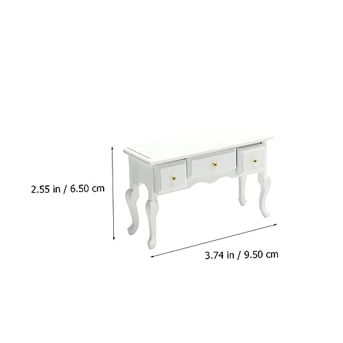 Mikinona Miniatur Holzschrank mit Handgefertigte Kleine Kommode für Puppenhaus Vintage Stil Miniaturmöbel Mini Schreibtisch Dekoration Zufällige Farben Hochwertiges Holz Mikinona Miniatur Holzschrank mit Handgefertigte Kleine Kommode für Puppenhaus Vintage Stil Miniaturmöbel Mini Schreibtisch Dekoration Zufällige Farben Hochwertiges Holz von Mikinona