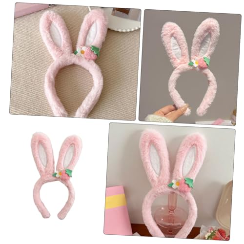 Mikinona Niedliches Hasenohren Haarreif aus Weichem Material Verstellbar und Leicht Bequemes Bunny Headband für Karneval Kostüm party Fotoshooting und Festliche Anlässe Mikinona Niedliches Hasenohren Haarreif aus Weichem Material Verstellbar und Leicht Bequemes Bunny Headband für Karneval Kostüm party Fotoshooting und Festliche Anlässe von Mikinona