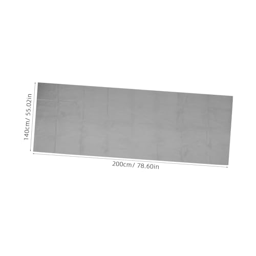 Mikinona Rechteckige wasserdichte PVC-tischdecke Hitzebeständig Ölresistent Abwaschbar Moderne Graue Tischauflage für Küche Esszimmer Outdoor Picknick und Partys Mikinona Rechteckige wasserdichte PVC-tischdecke Hitzebeständig Ölresistent Abwaschbar Moderne Graue Tischauflage für Küche Esszimmer Outdoor Picknick und Partys von Mikinona