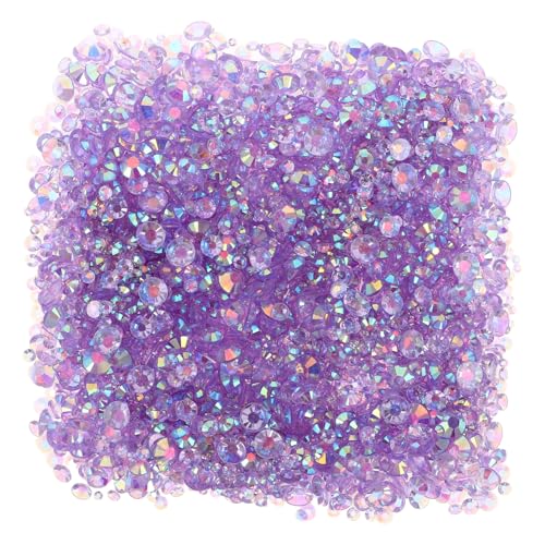 Mikinona Resin Jelly Flatback Rhinestones Mix für Nail Art DIY Crafts Scrapbooking Schmuck Verzierung von Mikinona
