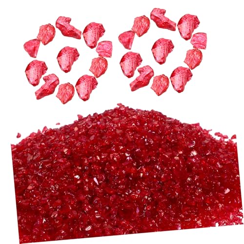 Mikinona Schmuck aus Glasnagelkunst Zubehör Sandtischdekorationen Sand zum Basteln Handwerksmaterialien Kunsthandwerk Nägel Sanddekoration zum Basteln Bastelsand dekorative Sandflaschen rot Mikinona Schmuck aus Glasnagelkunst Zubehör Sandtischdekorationen Sand zum Basteln Handwerksmaterialien Kunsthandwerk Nägel Sanddekoration zum Basteln Bastelsand dekorative Sandflaschen rot von Mikinona