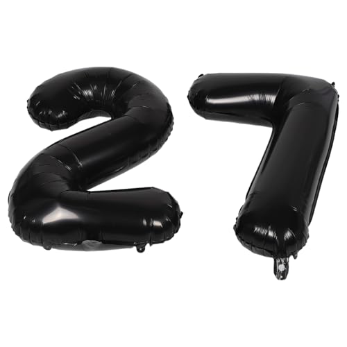 Mikinona Schwarze Zahl Luftballons Folienballons für Geburtstag Deko Vielseitig für Innen und Außen Einfach mit Luft oder Helium Aufblasbar Stilvolle Partydeko Jubiläum Mikinona Schwarze Zahl Luftballons Folienballons für Geburtstag Deko Vielseitig für Innen und Außen Einfach mit Luft oder Helium Aufblasbar Stilvolle Partydeko Jubiläum von Mikinona