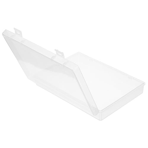Mikinona Spielkarten Aufbewahrungsbox Material Langlebig Transparent Kleine Spielkartenbox Multifunktional für Kartenspiele und Kleinteile Handliche Rechteckige Kartenbox für Zuhause und von Mikinona