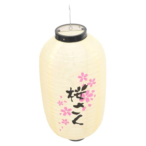 Mikinona Traditionelle Japanische Laterne wasserdichte Hängelaterne für Heimdekoration und Feste für Japanische Restaurants und Partys Mikinona Traditionelle Japanische Laterne wasserdichte Hängelaterne für Heimdekoration und Feste für Japanische Restaurants und Partys von Mikinona