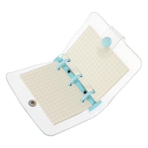 Mikinona Transparentes Kleines Notizbuch mit Losem Originelles Mini notizheft Praktisches Schreibblock für Schule Büro und Zuhause Handliches Ringbuch mit Langlebigem Deckel Mikinona Transparentes Kleines Notizbuch mit Losem Originelles Mini notizheft Praktisches Schreibblock für Schule Büro und Zuhause Handliches Ringbuch mit Langlebigem Deckel von Mikinona