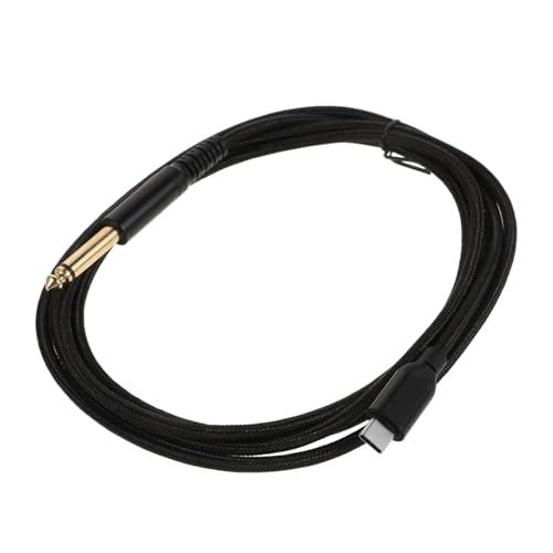 Mikinona USB Type C Gitarrenkabel mit Integriertem Chip Robust Plug And Play für Aufnahme von Gitarre Kompatibel mit Laptop und Tablet Mikinona USB Type C Gitarrenkabel mit Integriertem Chip Robust Plug And Play für Aufnahme von Gitarre Kompatibel mit Laptop und Tablet von Mikinona