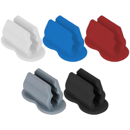 Stiftschlaufe, Klebender Stifthalter für die Wand, Stifthalter für Schreibtisch,Silikon-Stifthalter für Klemmbrett,Marker-Halter,klebriger Stifthalter für Schreibtisch-Organizer,Lehrerbedarf,5 Stück von Mikiuly