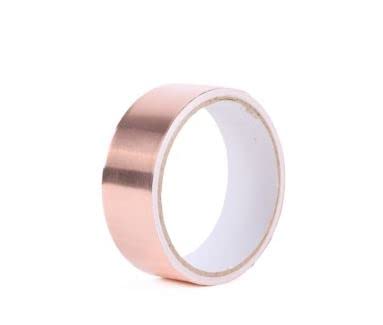 Miko Kupferband 3 cm x 410 cm Kupferfolienband Foil Tape Abschirmband Kupferfolie Kupferband Selbstklebend Klebeband Schneckenband Schneckenschutz Miko Kupferband 3 cm x 410 cm Kupferfolienband Foil Tape Abschirmband Kupferfolie Kupferband Selbstklebend Klebeband Schneckenband Schneckenschutz von Miko