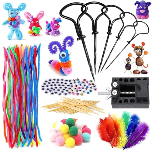Mikqky 276 Stück DIY Kastanie, Herbst Basteln Kinder Kastanie Set, Kunsthandwerk Aus Kastanien, Handgebohrte Kastanien, Mit Kastanienhalter, Für Handarbeitsaktivitäten von Schülern und Familien Mikqky 276 Stück DIY Kastanie, Herbst Basteln Kinder Kastanie Set, Kunsthandwerk Aus Kastanien, Handgebohrte Kastanien, Mit Kastanienhalter, Für Handarbeitsaktivitäten von Schülern und Familien von Mikqky