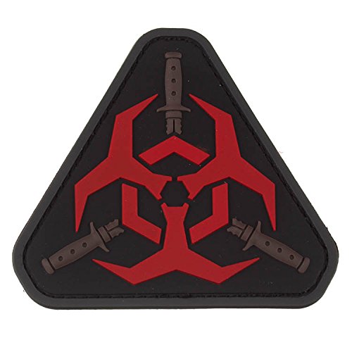 Klett Abzeichen Mil-Spec Monkey Patch - Outbreak Response Team Rot PVC von Mil-Spec Monkey