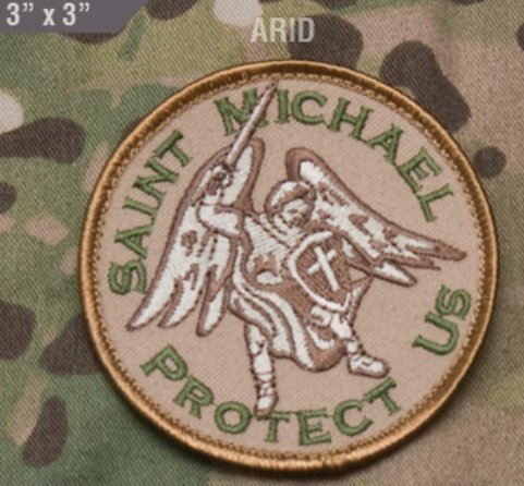 Mil-Spec Monkey St Michael Patch Arid by MilSpec Monkey Mil-Spec Monkey St Michael Patch Arid by MilSpec Monkey von Mil-Spec Monkey