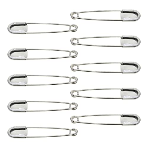 Milageto 10 12,7 cm große Sicherheitsnadeln für Kleidung, große Sicherheitsnadeln, schwere Riesen-Sicherheitsnadel für Mode, Quilten, Decken, Polster, Milageto 10 12,7 cm große Sicherheitsnadeln für Kleidung, große Sicherheitsnadeln, schwere Riesen-Sicherheitsnadel für Mode, Quilten, Decken, Polster, von Milageto