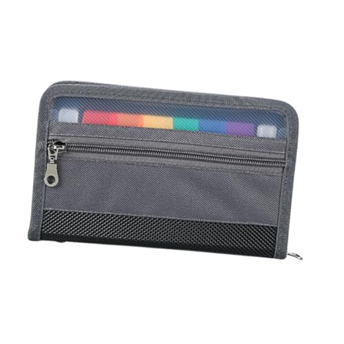 Milageto Datei Organizer Office Dokumenttasche mit sicherem Zipper A4 -Akkordeon -Dateiinhaber für Geschäftsreisen, Mehrfarbig Milageto Datei Organizer Office Dokumenttasche mit sicherem Zipper A4 -Akkordeon -Dateiinhaber für Geschäftsreisen, Mehrfarbig von Milageto