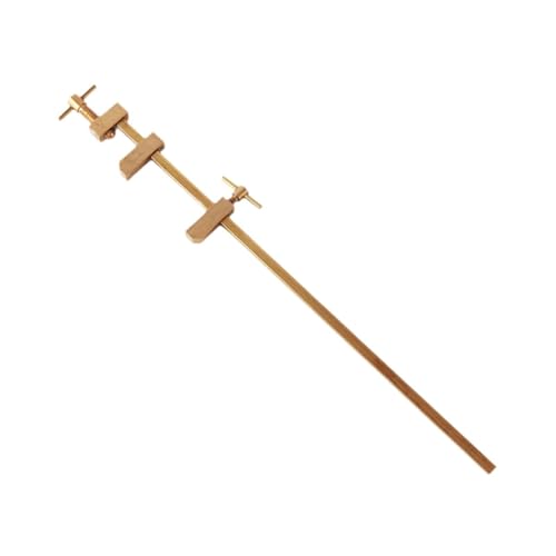 Milageto F Klemme Japanische Holzklemme Messing Werkzeug für Spleißplatte Miniatur, 360 mm von Milageto