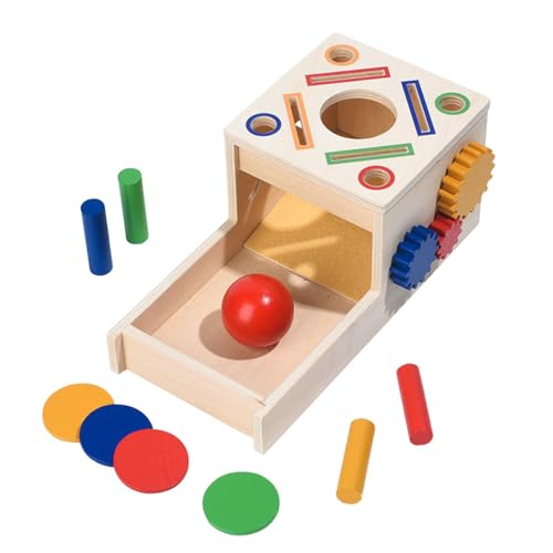 Milageto Farbform-Sortierbox Bildungsspielzeug Sinneslernaktivitäten, die Blöcke für 12-18 Monate entsprechen, für 12-18 Monate Milageto Farbform-Sortierbox Bildungsspielzeug Sinneslernaktivitäten, die Blöcke für 12-18 Monate entsprechen, für 12-18 Monate von Milageto