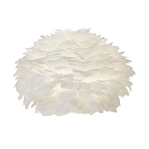 Milageto Feder-Lampenschirm Bohemian Schreibtischlampenabdeckung Decke Hängelampenschirm Pendelleuchte Abdeckung für Hochzeit Kinderzimmer Dekor Milageto Feder-Lampenschirm Bohemian Schreibtischlampenabdeckung Decke Hängelampenschirm Pendelleuchte Abdeckung für Hochzeit Kinderzimmer Dekor von Milageto