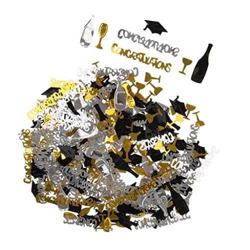 Milageto Glückwunsch Champagner Cup Sprinkle Confetti Graduation Party Table Milageto Glückwunsch Champagner Cup Sprinkle Confetti Graduation Party Table von Milageto