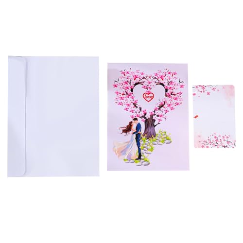 Milageto -Grußkarte, Valentinstagskarte mit Paar-Silhouette, DIY-Nachricht, Notiz- für Jahrestag, Urlaub, Verlobung, Geschenk Milageto -Grußkarte, Valentinstagskarte mit Paar-Silhouette, DIY-Nachricht, Notiz- für Jahrestag, Urlaub, Verlobung, Geschenk von Milageto