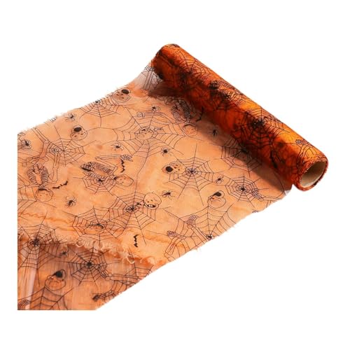 Milageto Halloween-Tischläufer, Halloween-Dekoration, multifunktionale handgefertigte Tischdecke, Tischdecke für Herbst, Zuhause, Schlafzimmer, Partygeschenke, Schädel Milageto Halloween-Tischläufer, Halloween-Dekoration, multifunktionale handgefertigte Tischdecke, Tischdecke für Herbst, Zuhause, Schlafzimmer, Partygeschenke, Schädel von Milageto