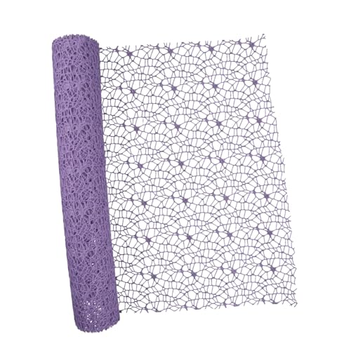 Milageto Jacquard-Netzgewebe, Blumen-Geschenkpapier, Ornament, dekoratives durchbrochenes Blumen-Geschenkpapier für Jahrestage, Valentinstag, Helles Lila Milageto Jacquard-Netzgewebe, Blumen-Geschenkpapier, Ornament, dekoratives durchbrochenes Blumen-Geschenkpapier für Jahrestage, Valentinstag, Helles Lila von Milageto