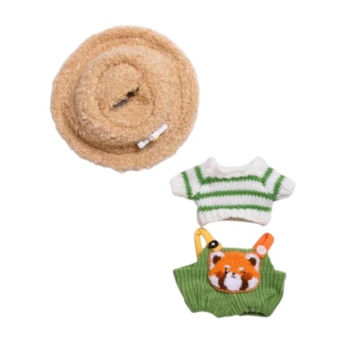 Milageto Kleidung für Puppen mit Hut für Kinder, Geburtstag, Geeignet für 5,91 Zoll Puppe von Milageto