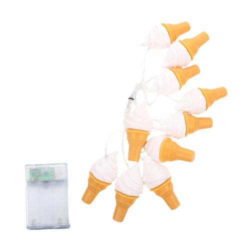 Milageto LED Weihnachtslicht Kreativ 2M 10 LEDs, für Jubiläum, Fest, Urlaub, Eiscreme Milageto LED Weihnachtslicht Kreativ 2M 10 LEDs, für Jubiläum, Fest, Urlaub, Eiscreme von Milageto