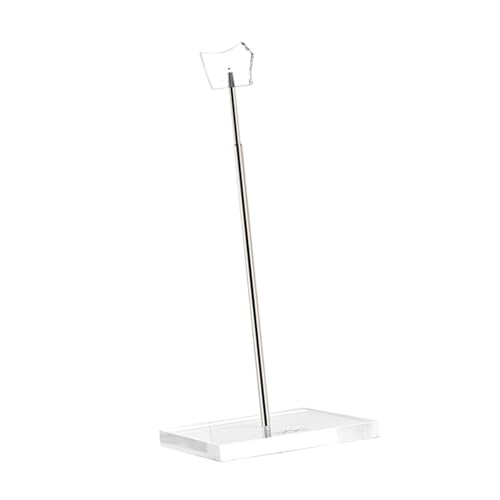 Milageto Puppenständer, Leichter, höhenverstellbarer, transparenter Puppenständer, Puppenständer für 30 cm große Puppen Milageto Puppenständer, Leichter, höhenverstellbarer, transparenter Puppenständer, Puppenständer für 30 cm große Puppen von Milageto