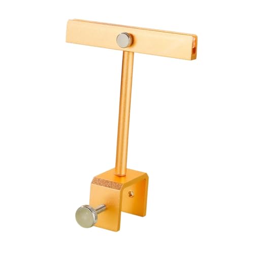 Milageto Schildhalter-Klemme, Warenschild-Display-Clip, Preisschild-Clip für Kleiderstangen und Rohre, Gold Milageto Schildhalter-Klemme, Warenschild-Display-Clip, Preisschild-Clip für Kleiderstangen und Rohre, Gold von Milageto