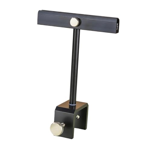 Milageto Schildhalter-Klemme, Warenschild-Display-Clip, Preisschild-Clip für Kleiderstangen und Rohre, Schwarz von Milageto