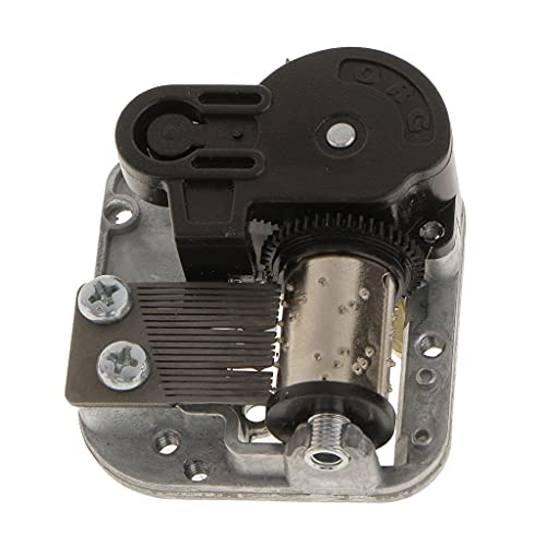Milageto Spieluhr Mechanismus mit Schlüsselaufzug DIY Spieluhr, Edelweiß, 5x4.2x2cm Milageto Spieluhr Mechanismus mit Schlüsselaufzug DIY Spieluhr, Edelweiß, 5x4.2x2cm von Milageto