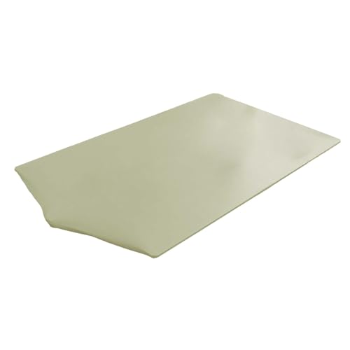 Milageto Tischdecke aus PU-, rechteckige Tischdecke, Wiederverwendbare, ölfeste Tischdecke mit elastischem Rand für Esszimmer im Restaurant, GrÜn, 70cmx120cm Milageto Tischdecke aus PU-, rechteckige Tischdecke, Wiederverwendbare, ölfeste Tischdecke mit elastischem Rand für Esszimmer im Restaurant, GrÜn, 70cmx120cm von Milageto