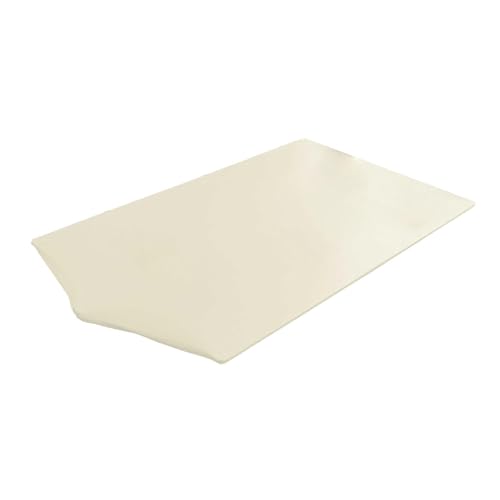 Milageto Tischdecke aus PU-, rechteckige Tischdecke, Wiederverwendbare, ölfeste Tischdecke mit elastischem Rand für Esszimmer im Restaurant, Weiß, 70cmx130cm Milageto Tischdecke aus PU-, rechteckige Tischdecke, Wiederverwendbare, ölfeste Tischdecke mit elastischem Rand für Esszimmer im Restaurant, Weiß, 70cmx130cm von Milageto