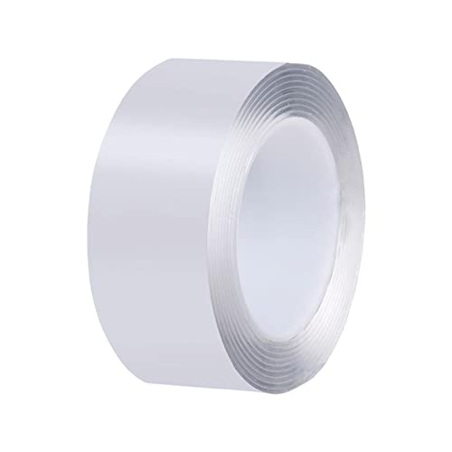 Milageto Transparentes Nano-Klebeband, 5,1 cm breit, hoch klebrig, Nicht markierend, strapazierfähig, 2 mm dick, stark, spurlos, wiederverwendbar für, 500cm Milageto Transparentes Nano-Klebeband, 5,1 cm breit, hoch klebrig, Nicht markierend, strapazierfähig, 2 mm dick, stark, spurlos, wiederverwendbar für, 500cm von Milageto