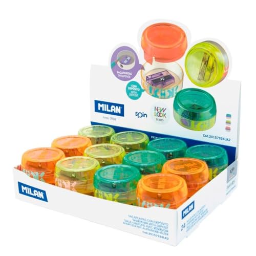 MILAN® Displaybox 24 Spitzer mit Tank SPIN, Serie New Look von MILAN