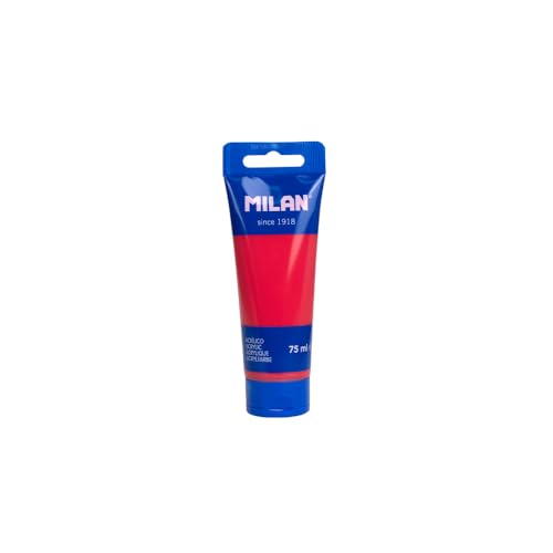 MILAN® Tube 75 ml Acrylfarbe Karmin von Milan