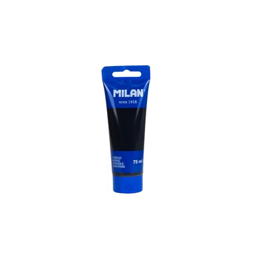 MILAN® Tube 75 ml Acrylfarbe schwarz von Milan