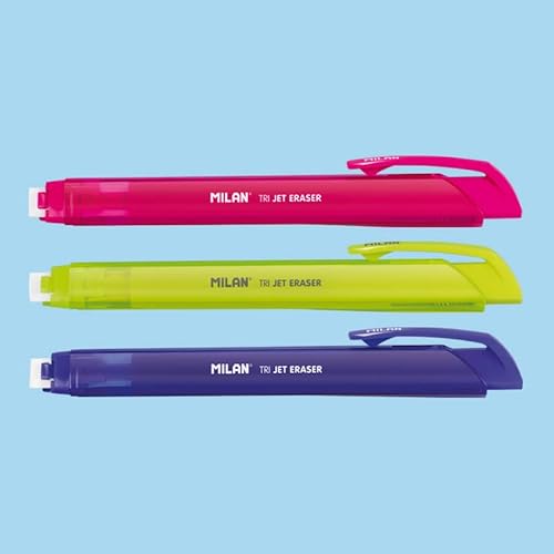 Mailand 3026521, 21-Radiergummi, dreieckig, automatische TriJet Radierer Mailand 3026521, 21-Radiergummi, dreieckig, automatische TriJet Radierer von Milan